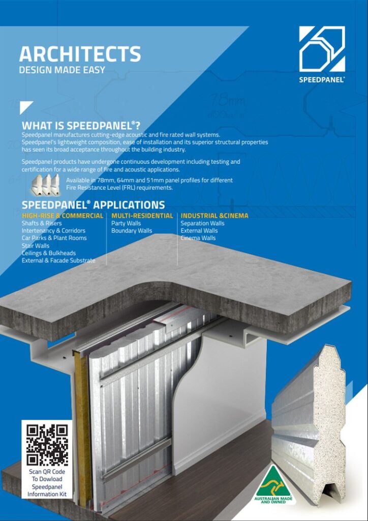 Architects - Speedpanel - Fire and Acoustic Rated Wall Systems