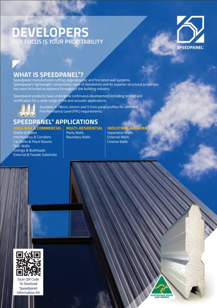 Developers - Speedpanel - Fire and Acoustic Rated Wall Systems