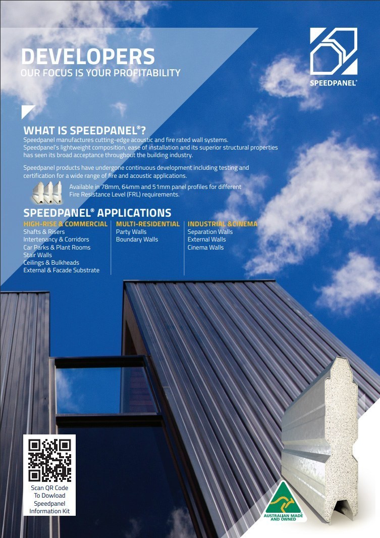 Developers - Speedpanel - Fire and Acoustic Rated Wall Systems
