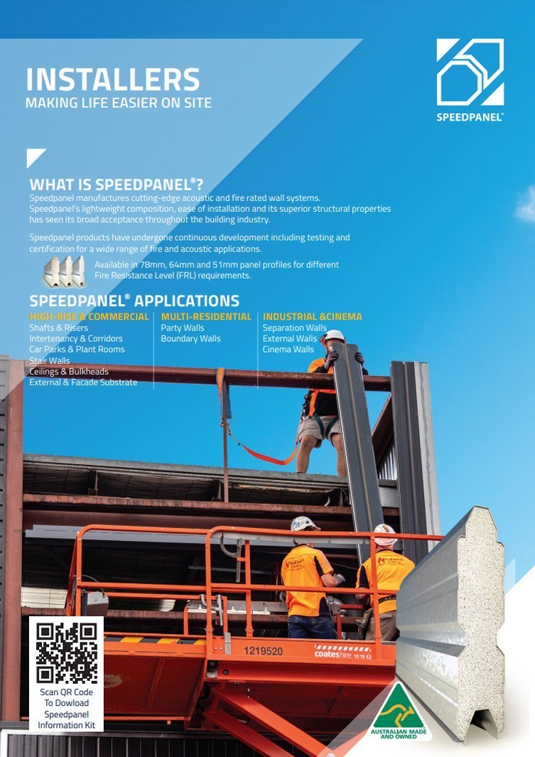 Installers - Speedpanel - Fire and Acoustic Rated Wall Systems